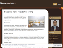Tablet Screenshot of iknowmyloans.wordpress.com