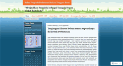 Desktop Screenshot of bppkabmtb.wordpress.com