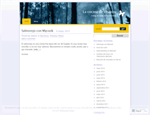 Tablet Screenshot of lacocinadeubanov.wordpress.com
