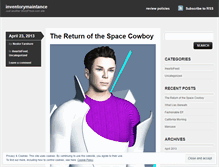 Tablet Screenshot of inventorymaintance.wordpress.com