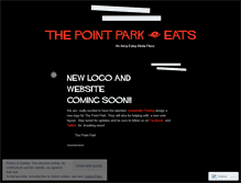 Tablet Screenshot of pointparkandeats.wordpress.com
