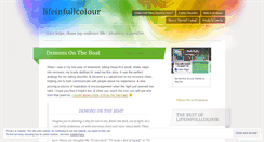 Desktop Screenshot of lifeinfullcolour.wordpress.com