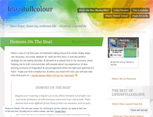 Tablet Screenshot of lifeinfullcolour.wordpress.com