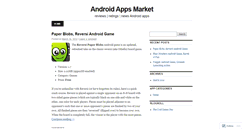 Desktop Screenshot of androidappsmarket.wordpress.com