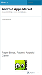 Mobile Screenshot of androidappsmarket.wordpress.com