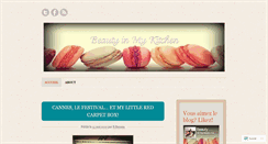 Desktop Screenshot of beautyinmykitchen.wordpress.com