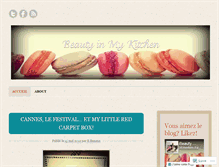 Tablet Screenshot of beautyinmykitchen.wordpress.com