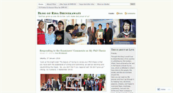 Desktop Screenshot of bhinekawati.wordpress.com