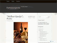 Tablet Screenshot of farturaexposta.wordpress.com