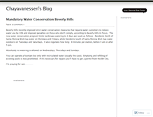 Tablet Screenshot of chayavanessen.wordpress.com