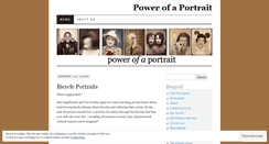 Desktop Screenshot of powerofaportrait.wordpress.com