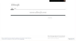 Desktop Screenshot of elitevfx.wordpress.com