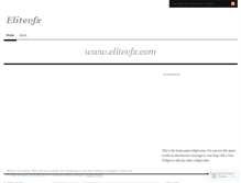 Tablet Screenshot of elitevfx.wordpress.com