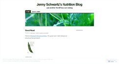 Desktop Screenshot of jennyschwartz.wordpress.com