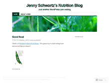 Tablet Screenshot of jennyschwartz.wordpress.com