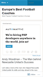 Mobile Screenshot of bestfootballcoaches.wordpress.com