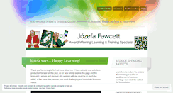 Desktop Screenshot of jozefafawcett.wordpress.com