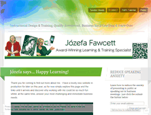 Tablet Screenshot of jozefafawcett.wordpress.com