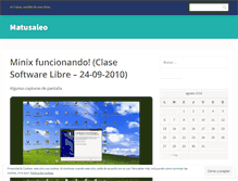 Tablet Screenshot of matusaleo.wordpress.com