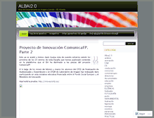 Tablet Screenshot of albai2.wordpress.com