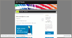 Desktop Screenshot of hbtv.wordpress.com
