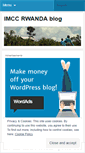 Mobile Screenshot of imccrwanda.wordpress.com