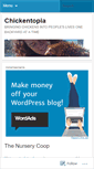 Mobile Screenshot of chickentopia.wordpress.com