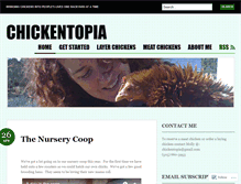 Tablet Screenshot of chickentopia.wordpress.com