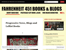 Tablet Screenshot of fah451bks.wordpress.com