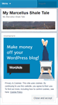 Mobile Screenshot of mymarcellusshaletale.wordpress.com