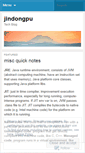 Mobile Screenshot of jindongpu.wordpress.com