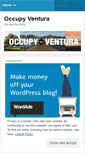 Mobile Screenshot of occupyventura805.wordpress.com