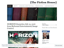 Tablet Screenshot of fictionhouse.wordpress.com