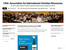 Tablet Screenshot of christiantrade.wordpress.com