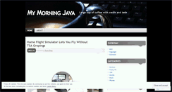 Desktop Screenshot of mymorningjava.wordpress.com