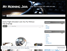 Tablet Screenshot of mymorningjava.wordpress.com