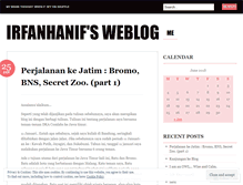 Tablet Screenshot of irfanhanif.wordpress.com
