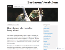 Tablet Screenshot of bestiarumvocabulum.wordpress.com