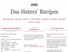 Tablet Screenshot of daskitchen.wordpress.com