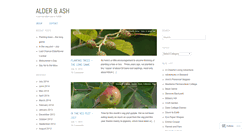 Desktop Screenshot of alderandash.wordpress.com