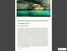 Tablet Screenshot of belindawaters.wordpress.com