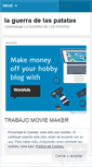 Mobile Screenshot of guerradelaspatatas.wordpress.com