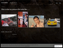 Tablet Screenshot of olivemurka.wordpress.com