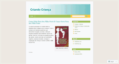 Desktop Screenshot of criandocrianca.wordpress.com