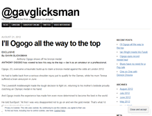 Tablet Screenshot of gavglicksman.wordpress.com