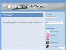 Tablet Screenshot of frunatmaken.wordpress.com