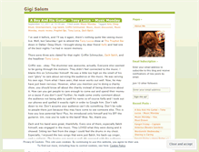 Tablet Screenshot of gigisalem.wordpress.com