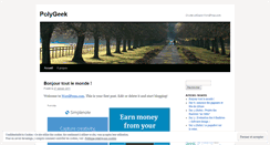 Desktop Screenshot of polygeeks.wordpress.com