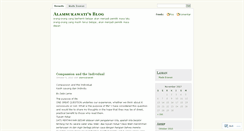 Desktop Screenshot of alamsukawati.wordpress.com