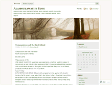 Tablet Screenshot of alamsukawati.wordpress.com